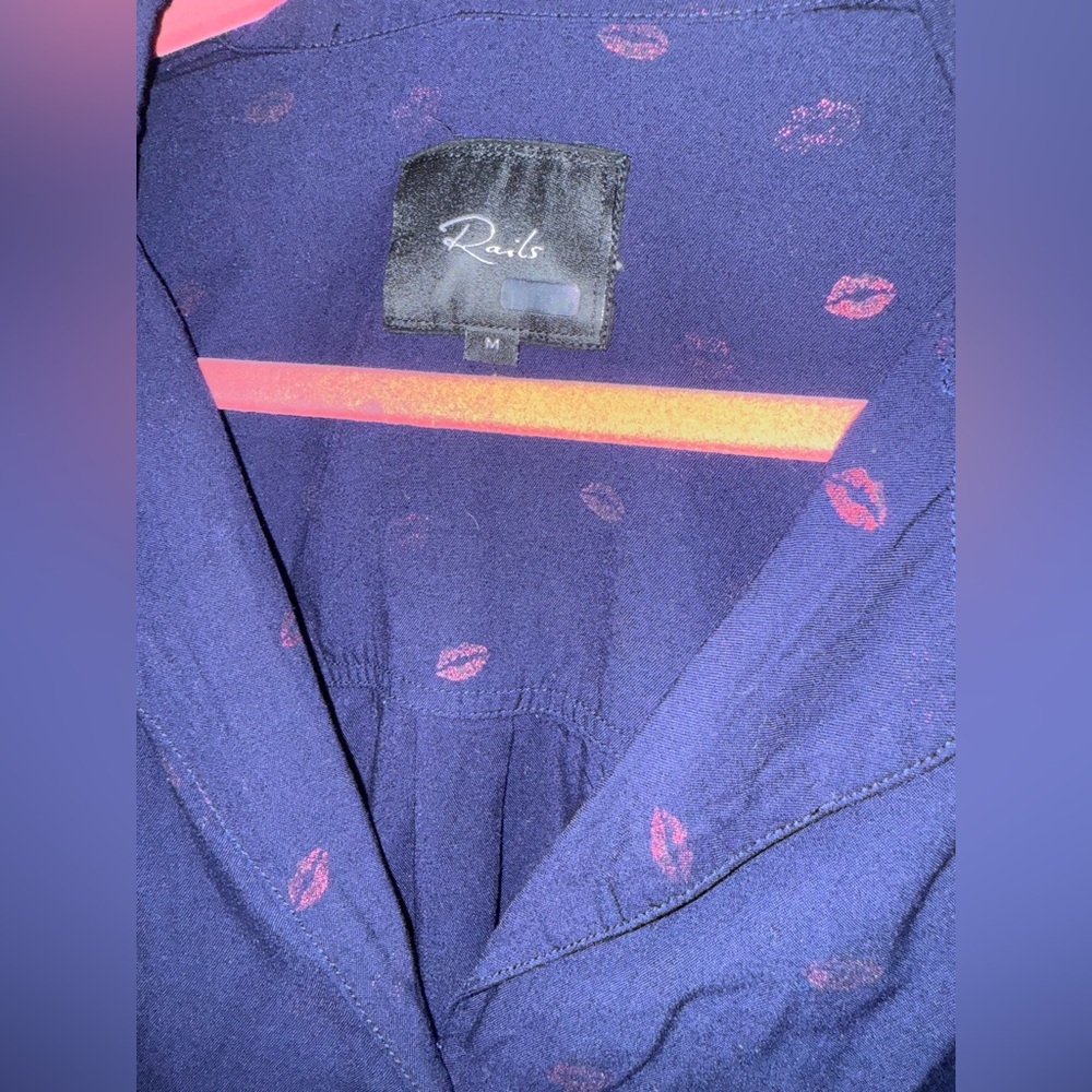 Rails Medium Button Down EUC - Picture 2 of 3